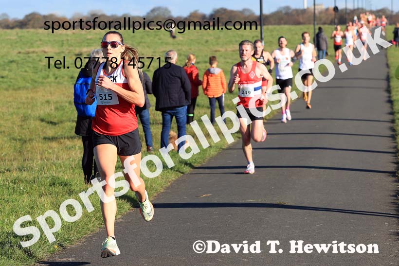 Senior Men and Womens 2023 Heaton Memorial 10k Road Race, Newcastle Town Moor, Newcastle.  Photo: David T. Hewitson/Sports for All Pics